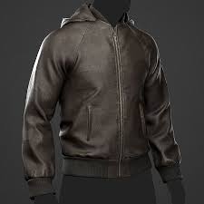 3d Leather Jacket Room 8 Studio On Artstation At Https Www Artstation Com Artwork Rmzyg Leather Jacket Wrinkled Clothes Jackets