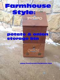 Why You Need A Potato & Onion Storage Bin - Feathers In The Woods