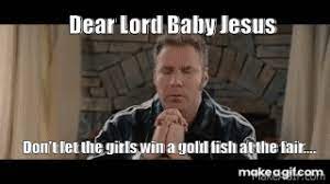 Virgin mary and jesus christ allintext baby jesus pictures hl graphics. Talladega Nights The Ballad Of Ricky Bobby 1 8 Dear Lord Baby Jesus 2006 Hd On Make A Gif On Make A Gif