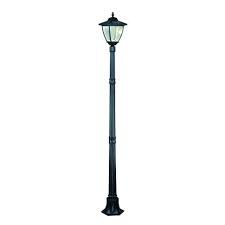 Patriot Lighting Vetro Black Led Post Light Kit At Menards