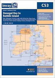 imray chart c53 donegal bay to rathlin island c charts