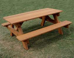 But, be warned, failure to eliminate all traces of the existing. Red Cedar Heavy Duty Picnic Table W Attached Benches