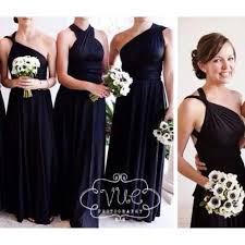 Convertible Bridesmaid Dresses Sophie Pearl Originals Available On Etsy These Are Braids Maid Dresses Convertible Bridesmaid Dress Black Bridesmaid Dresses