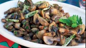 Mancare de mazare cu ciuperci. ReÅ£eta Zilei Ciuperci Cu Usturoi