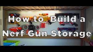 The gun fires when the wearer flexes their forearm. How To Build A Nerf Gun Storage Youtube