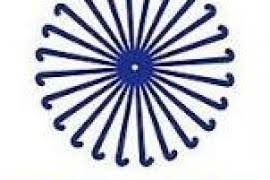 It is made up of hockey sticks. Hockey India Sportzpower
