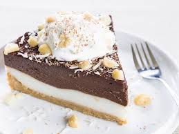 It's a rich chocolate pie with a coconut haupia layer and topped with whipped cream. Haupia Pie Traditional Sweet Pie From Hawaii United States Of America