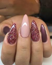 50 Autumn Fall Nail Colors Design To Follow Trends Pink Gel Nails Colorful Nail Designs Fall Nail Colors