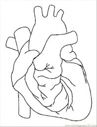Heart Outline Colouring Sheet Heart Coloring Pages Coloring Pages Coloring Books