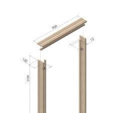 Ensure that it fits well inside it, then check if the. Door Jamb Set Flat Loose Stop Tasmanian Oak Porta