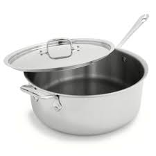That is to say, perfect. All Clad D3 Stainless Steel Deep Saute Pan 6 Qt Sur La Table