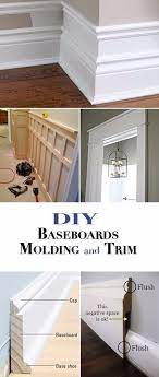 These home improvement hacks will update your home without breaking the bank. 40 Home Improvement Ideas For Those On A Budget Home Improvement Projects Moldings And Trim Diy Home Improvement