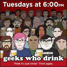 For those of you wondering where jay garmon gets his inspiration for geek trivia, this lore brand comic i. Trivia Tuesdays With Geeks Who Drink Bar K
