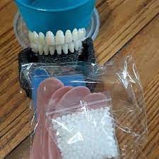Make Denture At Home Diy Replacement Teeth Do It Yourself Etsy Denture Adhesive Denture False Teeth