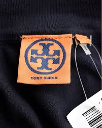 Cardigan Tory Burch Simone Azul Marinho Feminino Autentico