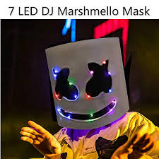 Marshmello face mask is for all the people who want to wear a marshmello helmet themselves! Dj Marshmello Mask Full Face Helmet Cosplay Costume Carnaval Halloween Prop Latex Masks Buy Online In Suriname At Suriname Desertcart Com Productid 112494528