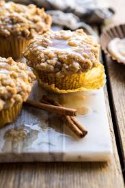 Pumpkin Coffee Cake Muffins With Cinnamon Honey Butter Half Baked Harvest Recipe Pumpkin Coffee Cakes Coffee Cake Muffins Pumpkin Coffee