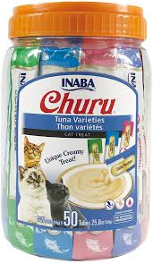 Cat treats can have an unhealthy impact on your cat. Inaba Churu Grain Free Cat Treat Tuna Puree Variety Pack 50 Tubes Walmart Com Walmart Com
