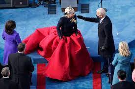 Lady gaga singing the national anthem is a major moment for america. Watch Lady Gaga Jennifer Lopez And Garth Brooks Sing At Biden Inauguration Oregonlive Com