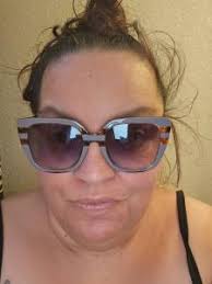 Purple Geometric Classic Floralacetate Spring Hinges Custom Engraving  Eyeglasses