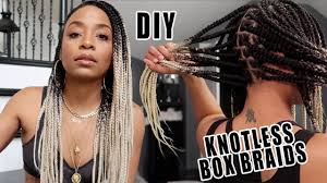 Toppik fibers will last until you wash your hair again. Doing My Own Knotless Box Braids Best Feed In Method Explanation Youtube