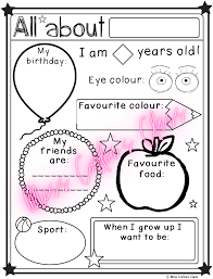 All About Me Life Skills Worksheet Pdf Teacha