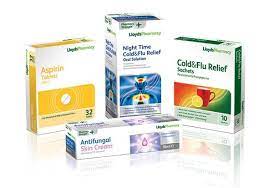 Lloyds Pharmacy Over The Counter Range Of Medical Products Medical Packaging Packaging Design Medicine Packaging