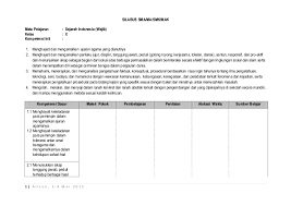 Rpp sejarah indonesia untuk siswa kelas x. Silabus Sejarah Indonesia Wajib Allson 1 4 Mei 2013 Revisi