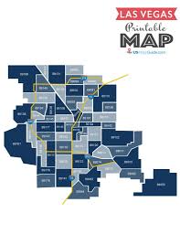 Las Vegas Nv Zip Code Map Updated 2019
