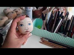 bez bebek yuz boyama malzemeleri part 1 kalemler youtube dolls handmade rag doll handmade