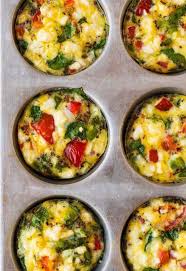 Healthy breakfast casserole this healthy breakfast casserole is delicious, easy and has no bread. Egg Muffins Easy Freezer Friendly Wellplated Com