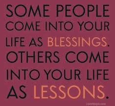 Blessing Or A Lesson Life Quotes Words Lesson