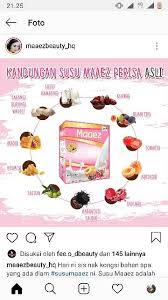 I'm wearing #sofieabeautyfoundation and #sofieyabeautylipsticks in… Susu Maaez Maaez White Coffee Susu Malaysia Shopee Indonesia