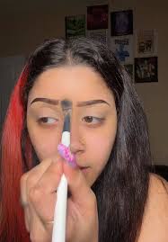 Probando el Gel para Cejas de iMethod Beauty