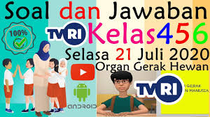 Jawaban Soal Tvri Sd Kelas 4 5 6 Selasa 21 Juli 2020 Kunci Jawaban Tvri Hari Ini Kelas 4 6 Sd Youtube