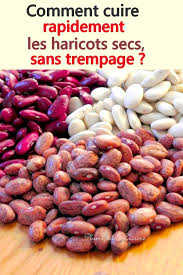 Cuisson Parfaite Des Haricots Secs Sans Trempage Haricot Cuisson Haricot Cuire Des Haricots