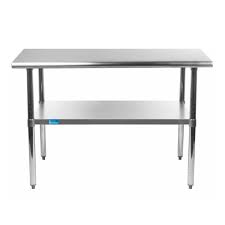 Furniture home all delivery options same day delivery include out of stock 0 2 3 4 5 6 8 10 armless chairs bar height tables bistro tables counter height tables dining tables folding banquet tables kitchen carts kitchen islands $100. Stainless Steel Top Table Wayfair
