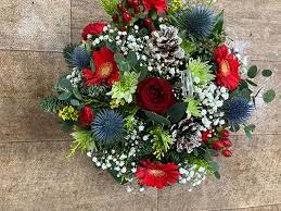 Check spelling or type a new query. Order Christmas Grave Wreath Flowers Online Shades Of Bloom
