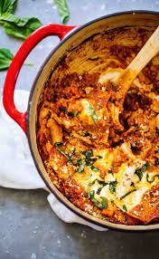 Super Easy One Pot Lasagna Recipe One Pot Lasagna Recipe Recipes Food