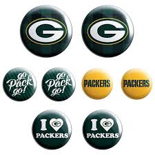 Static picture or animation for the background. Green Bay Packers Buttons 8ct Party City