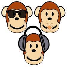 4.7 out of 5 stars. Illustration Of Cartoon Three Monkeys See Hear Speak No Evil Digital Art By Taiche Acrylic Art