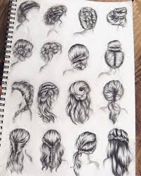 How To Draw A Braided Hairstyle Braids How To Draw Hair Drawings Drawing Hair Braid