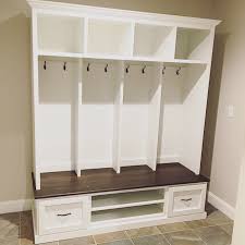 The Midland 3 Section Entryway Bench With Storage Etsy Entryway Bench Storage Hall Tree Bench With Storage