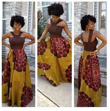 Belle robe de soirée coupe droit en lin couleur blanc et en tissu pagne africain. Robe Longue En Pagne African Fashion African Print Fashion Dresses African Clothing Styles