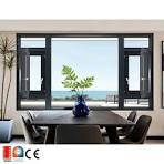 Modern House Grill Design Aluminum Window Double Swing Grill ...