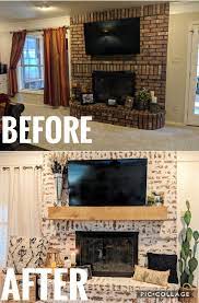 Maybe you would like to learn more about one of these? How To German Schmear A Brick Fireplace New Mexico Milkmaid Brick Fireplace Brick Fireplace Makeover Home Fireplace