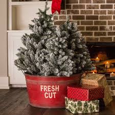 Come shop with me through christmas at cracker barrel. 3 Piece Glitter Flocked Christmas Tree Set With Metal Bucket Cracker Barrel Old Country Christmas Tree Set Christmas Tree Bucket Christmas Crafts Decorations