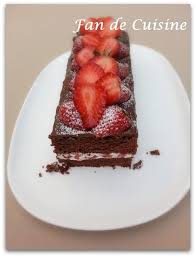 Cake Au Chocolat Et Fraises Fan De Cuisine Cheesecake Aux Fraises Sans Cuisson Cake Chocolat Chocolat