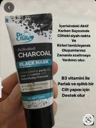 Aktif Karbon Siyah Maske Cilt Urunleri Cilt Ipuclari Guzellik