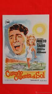 cuando calienta el sol, impecable sencillo orig